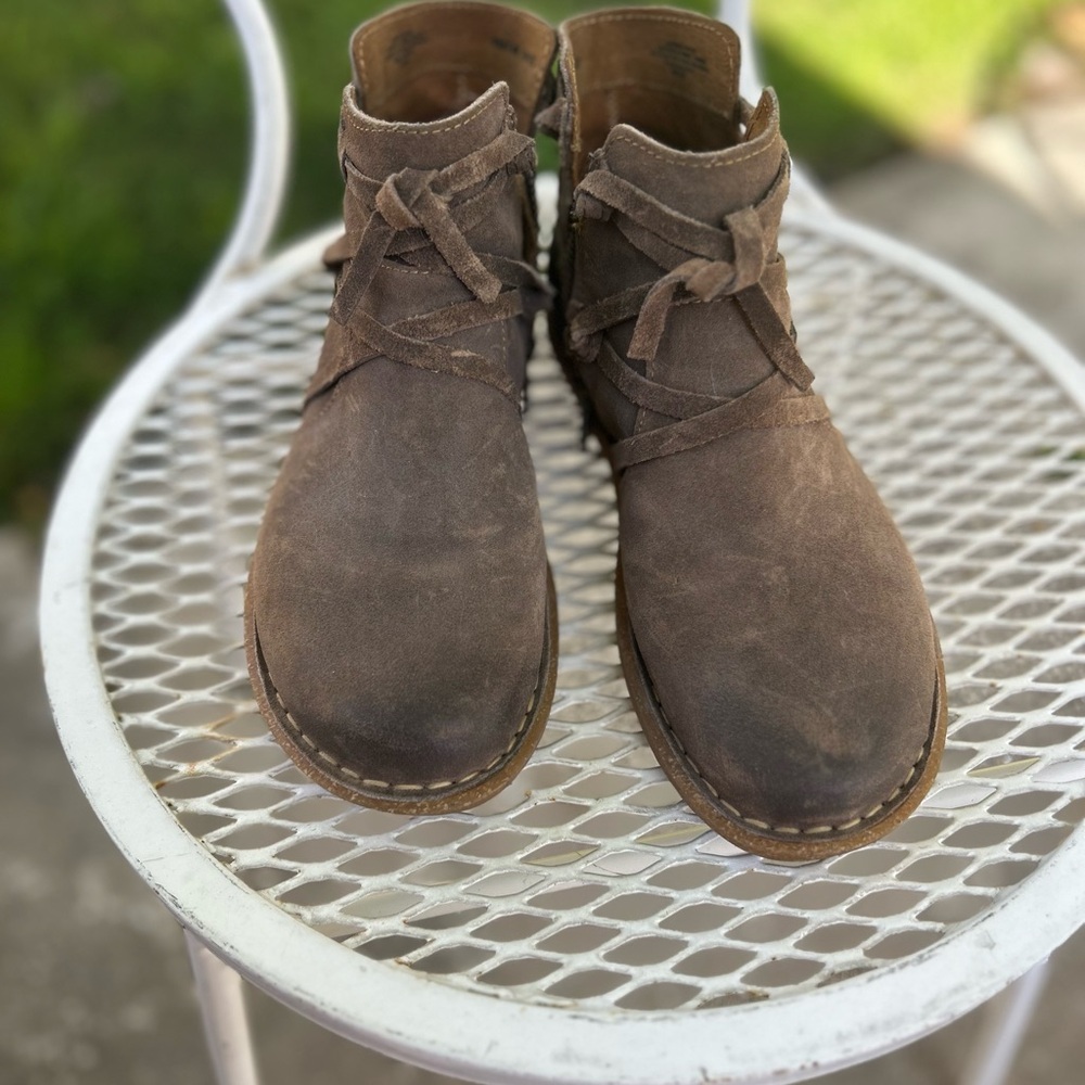 Born Brown Ankle Boots